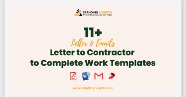 Letter to Contractor to Complete Work Templates