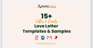 Love Letter Templates & Samples