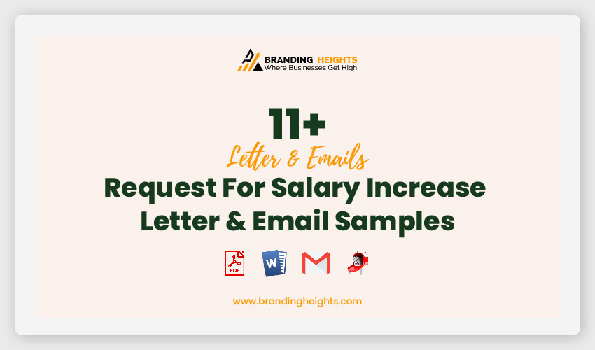 Request For Salary Increase Letter & Email Samples