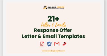 Response Offer Letter & Email Templates