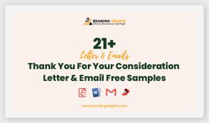 21+ Thank You For Your Consideration Letter & Email Samples