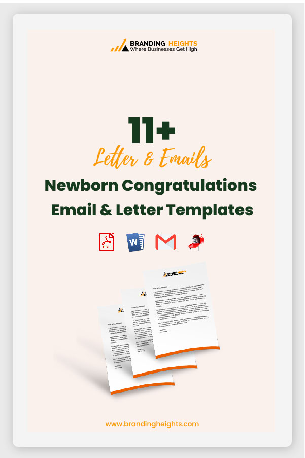 congratulations email for Newborn Baby