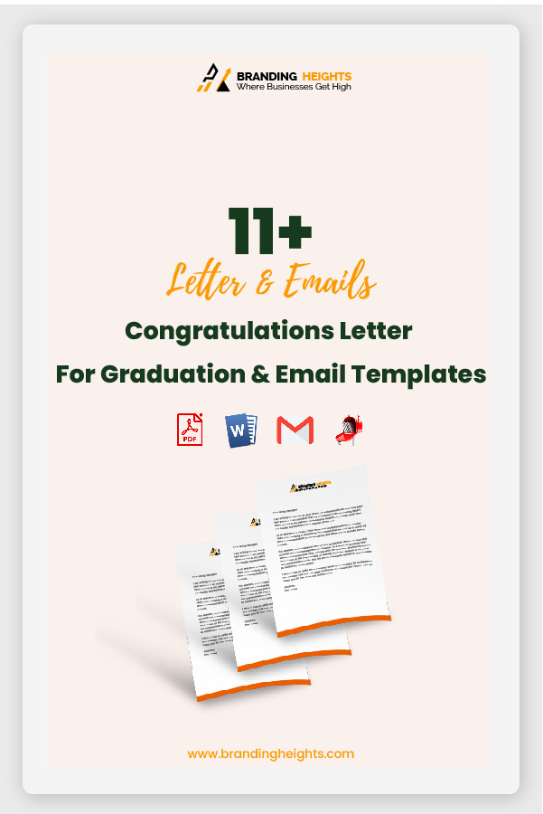 graduation congrats letter