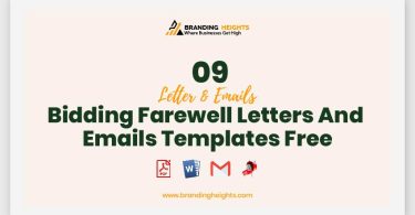 Bidding Farewell Letters And Emails Templates Free