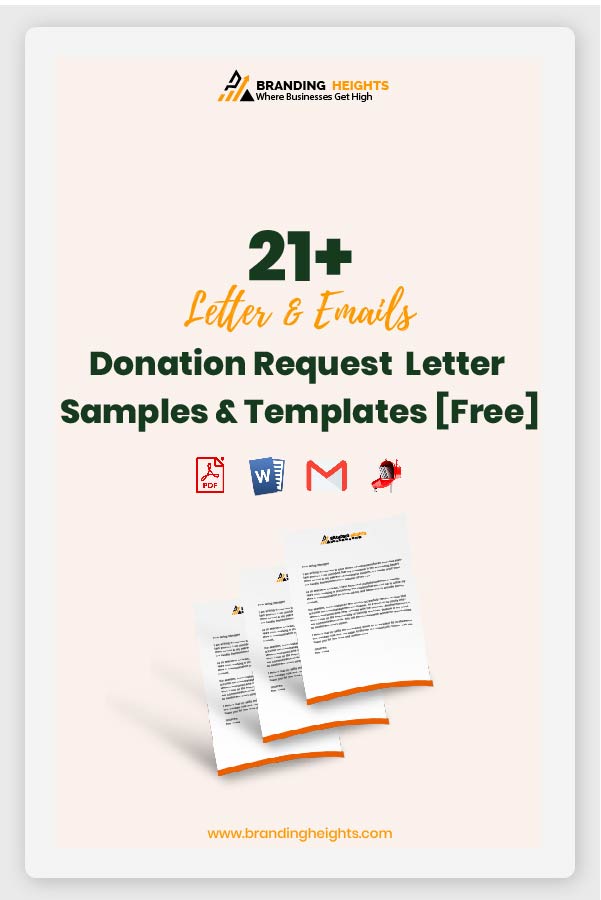 Donation letter template