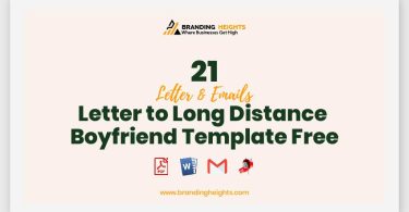 Long Distance Boyfriend Love Letter