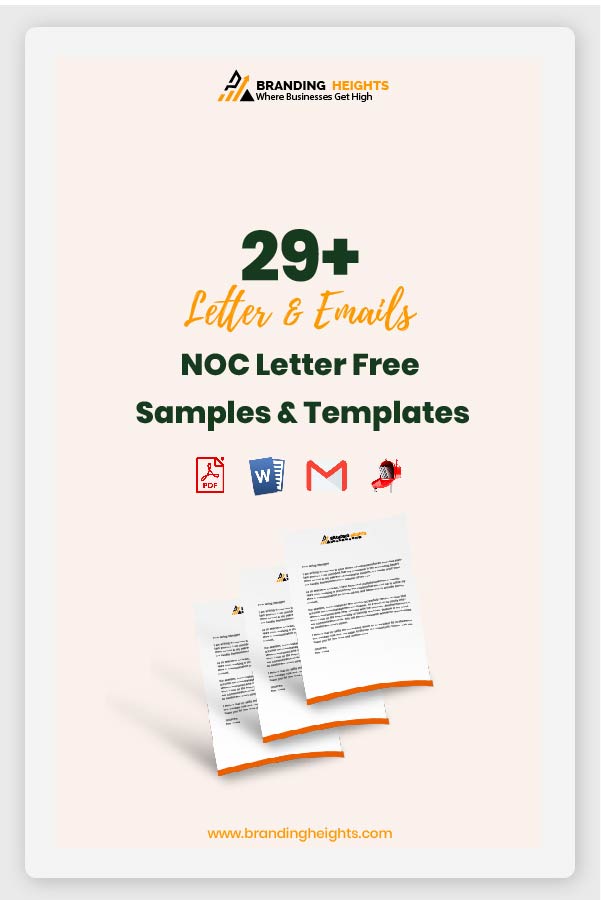 NOC letter format