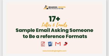 Sample Email Asking Someone to Be a reference Formats