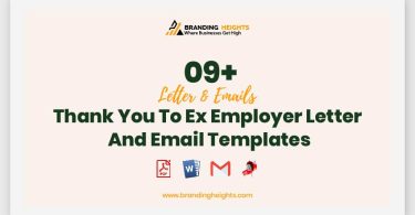 Thank You To Ex Employer Letter And Email Templates
