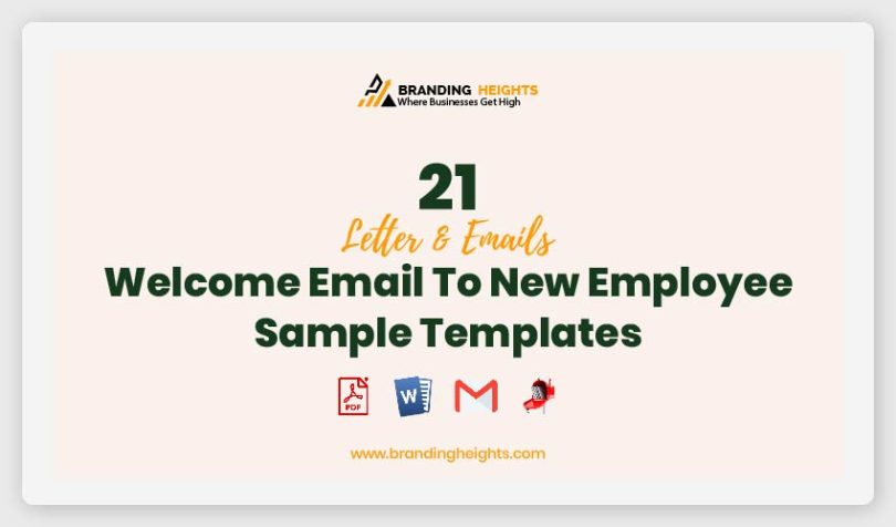 Welcome Email To New Employee Sample Templates-01